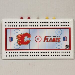 NHL - Calgary Flames Cribbage Board, NEW